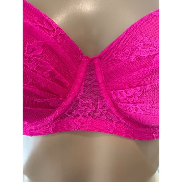 Women's H&M Balconette Padded Push-up Bra, size 34D - Picture 6 of 12